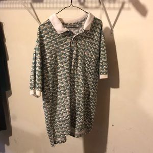 Bugle boy vintage waffled short sleeve